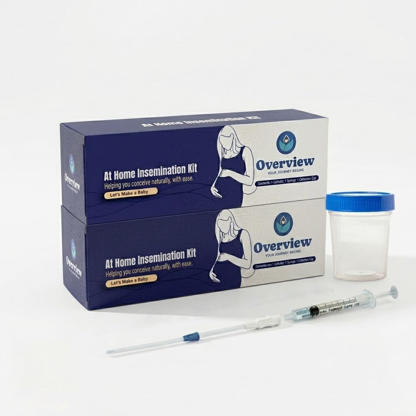 Overview At Home Insemination IVI kit for Women Pregnancy - ( Pack of 2 )